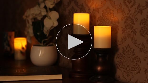 Amazon.com: GiveU Flameless Set of 2 (D 3